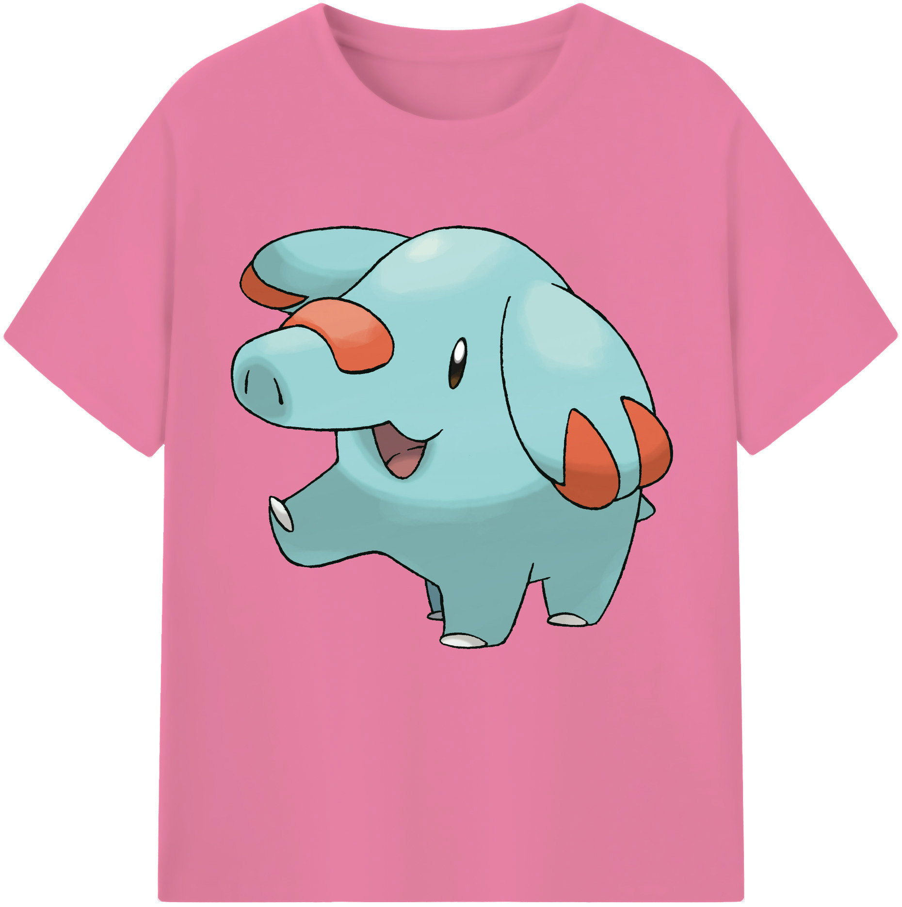 （画像用） ポケットモンスター Pokémon 綿100％半袖Tシャツ（フロントプリント）